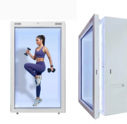 3D数字人全息台AI广告机 一体机展示柜人工智能语音裸眼透明